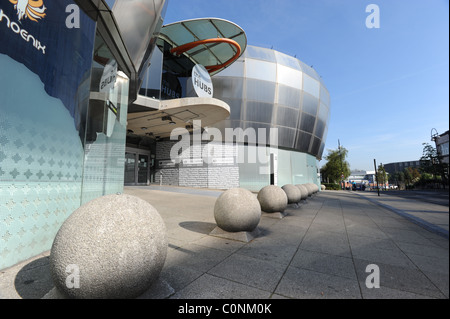 Der Hub, ehemals National Centre for Popular Music, nun Sheffield Studentengewerkschaft auf Patternosta Zeile Sheffield Stockfoto