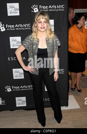 Aimee Anne Duffy Escada Ehrungen Damiano Biella bei einem freien Künste profitieren Sie New York City, USA - 30.10.08 Stockfoto