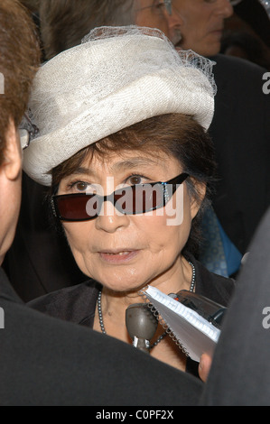 Yoko Ono Grammy Foundation Sternennacht nutzen zu Ehren Sir George Martin Universität von Südkalifornien McCarthy Quad, Stockfoto