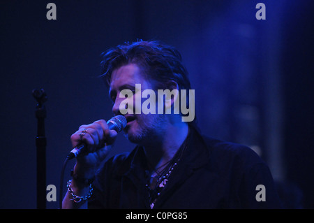 Shane MacGowan, The Pogues 2008 T im Park Music Festival - Tag 2 Perth und Kinross, Schottland - 12.07.08 () Nick Gurken / Stockfoto