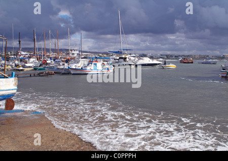 Der Hafen und der Hafen von Paphos Südzypern Stockfoto