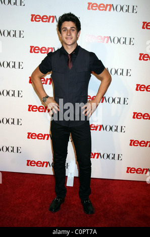 David Henrie 6th Annual Teen Vogue Young Hollywood Party statt im Los Angeles County Museum of Art (LACMA) - Ankünfte Los Stockfoto