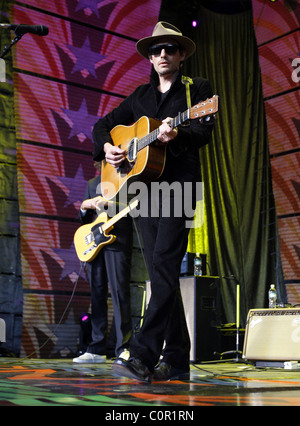 Jacob Dylan führt während der Farm Aid 2008 bei Comcast Center Mansfield, Massachusetts - 20.09.08 Stockfoto