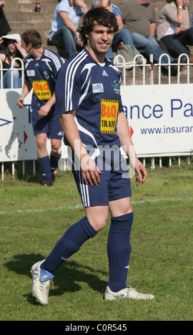 Kelvin Fletcher Emmerdale All Stars V The Red Carpet Charity Fußball zugunsten DebRA im Hause Featherstone Rovers West Stockfoto