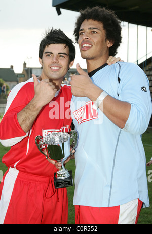 Anthony Hutton Emmerdale All Stars V The Red Carpet Charity Fußball zugunsten DebRA im Hause Featherstone Rovers West Stockfoto