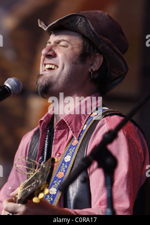 Jesse Lenat führt bei Farm Aid 2008 bei Comcast Center Mansfield, Massachusetts - 20.09.08 Stockfoto