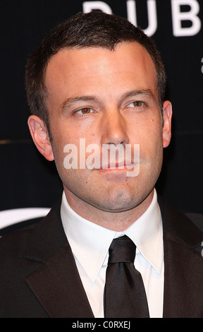 Ben Affleck Opening Night Gala des 5. jährliche Dubai International Film Festival im Madinat Jumeirah Komplex Dubai statt, Stockfoto