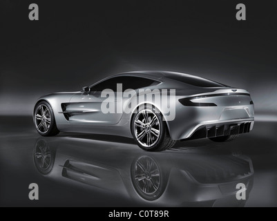 Aston Martin One-77 Aston Martin hat die ersten Bilder von dem neuesten Flaggschiff - die Limited Edition One-77 veröffentlicht. Details Stockfoto