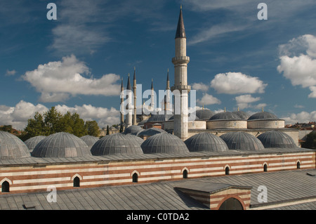 Selimiye Moschee-alte Moschee-Üç Şerefeli Moschee in Edirne, Türkei Stockfoto