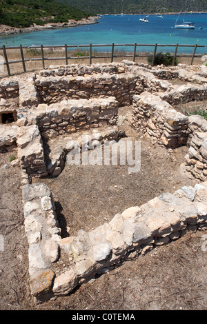 Ruinen in Insel Cabrera, Mallorca Mallorca Balearen Inseln Spanien Mittelmeer Europa Geographie Europas Stockfoto