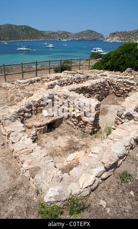 alte Ruinen in Insel Cabrera, Mallorca Mallorca Balearen Inseln Spanien Mittelmeer Europa Geographie Europas Stockfoto