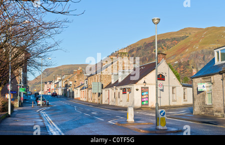 Tillicoultry High Street Stockfoto