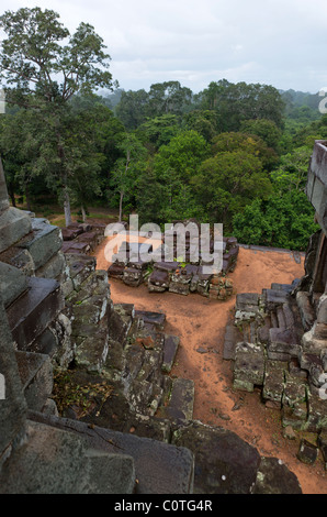 TA Keo Tempel. Angkor. UNESCO-Weltkulturerbe. Siem Reap. Kambodscha. Indochina. Südost-Asien. Stockfoto