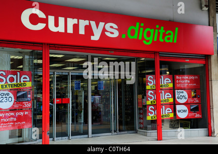 Currys.Digital Elektronik Shop, Holborn, London, England, Vereinigtes Königreich Stockfoto