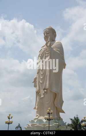 Asien, Vietnam, (in der Nähe von Saigon) My Tho. Vinh Trang Pagode. Stockfoto