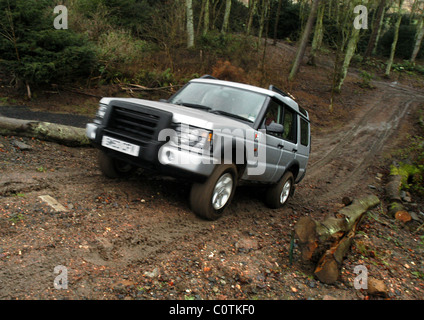 Off-Road 4 x 4 Off-Road-fahren lernen Stockfoto