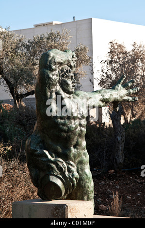 Das Israel Museum Jerusalem, einschließlich des Schreins des Buches und der Billy Rose Skulpturengarten von Isamu Noguchi Stockfoto