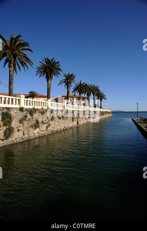 Italien, Toskana, Argentario, Orbetello, Lagune Stockfoto