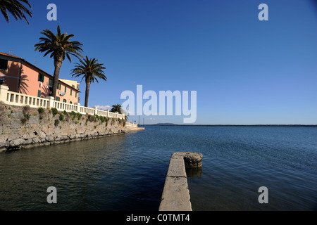 Italien, Toskana, Argentario, Orbetello, Lagune Stockfoto