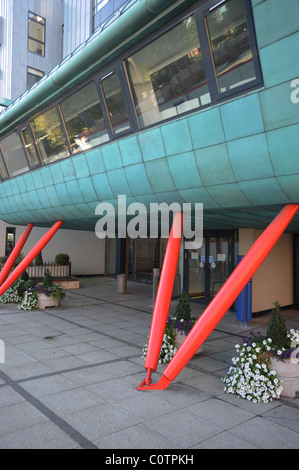 Moderne architektonische Gebäude auf Campus der Universität von Sheffield Stockfoto