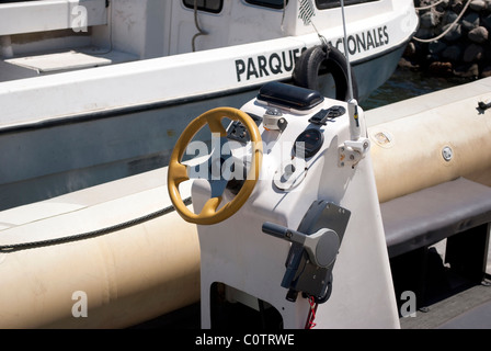 Ruder Boot Stockfoto