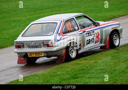 1981 Rennen Vauxhall Chevette HSR, Gary Gee - Retro, Stoneleigh Park Stockfoto