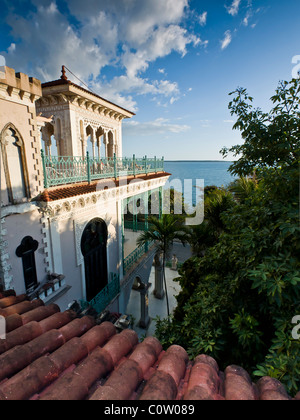 Punta Gorda Palast Cienfuegos außen Stockfoto