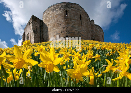 Cliffords Turm York Yorkshire England Stockfoto