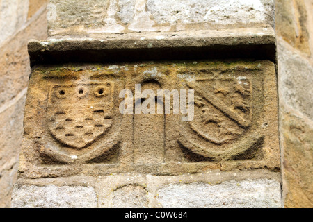 St. Michael der Erzengel Kirby Malham in den Yorkshire Dales einer mittelalterlichen Kirche aus dem 15. Jahrhundert und Grade 1 aufgeführt Stockfoto