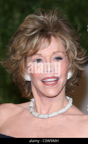 JANE FONDA 2011 VANITY FAIR OSCAR PARTY LOS ANGELES Kalifornien USA 27 Februar 2011 Stockfoto