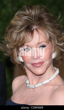 JANE FONDA 2011 VANITY FAIR OSCAR PARTY LOS ANGELES Kalifornien USA 27 Februar 2011 Stockfoto