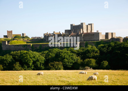 Dover Castle, Dover, Kent, England, UK. Stockfoto