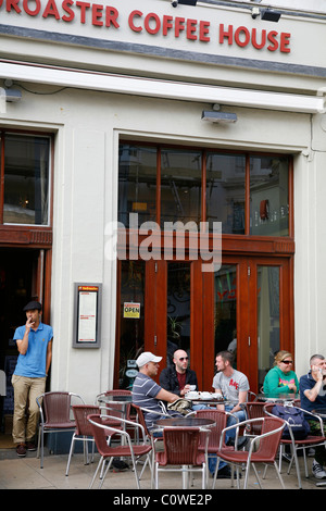 Redroaster Coffee House Café in Kemptown Viertel, Brighton, England, Großbritannien. Stockfoto
