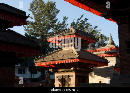 Jagannath Bügel, Durbar Square, Kathmandu, Nepal. Stockfoto