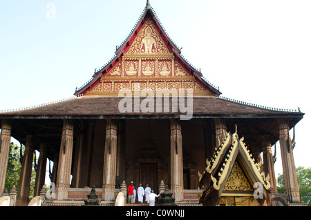 Haw Pha Kaew, jetzt ein Museum für Kunst und Antiquitäten, Vientiane, Laos Stockfoto