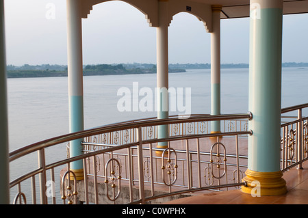 Riverside-Pavillon, Savannakhet, Laos Stockfoto