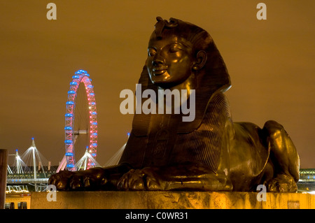 Sphinx-London Stockfoto