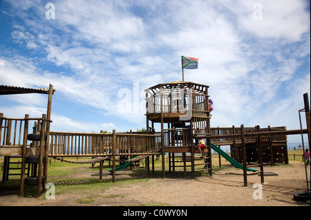 Spielplatz am Mouille Point Promenade in Kapstadt Stockfoto