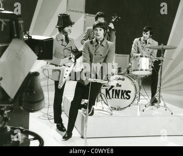DIE Knicke UK-pop-Gruppe auf Granada TV Piccadilly Palast Programm über 1967 - siehe Beschreibung unten Stockfoto