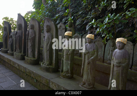 Jizo Statuetten Stockfoto