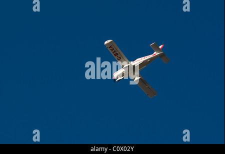 Socata Tobago TB10in Flug Stockfoto