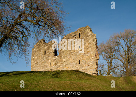 Das 12. Jahrhundert Thirlwall Castle, nahe Greenhead Northumberland Stockfoto