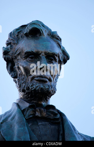 Abraham Lincoln (1809-1865), der 16. Präsident der Vereinigten Staaten von Amerika. Stockfoto