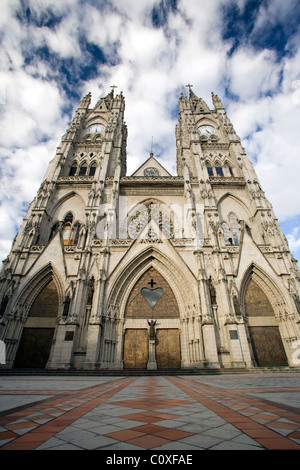 Basilika Del Voto Nacional - Quito, Ecuador Stockfoto