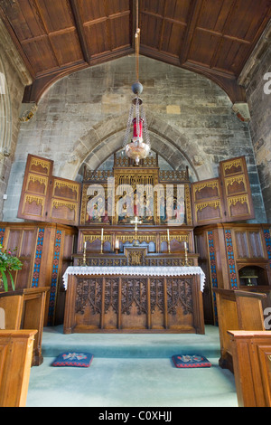 Die Baumwolle-Kapelle im Inneren St Botolph Kirche in Boston, Lincolnshire Stockfoto