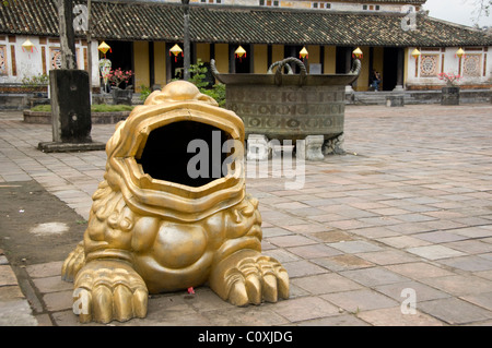 Asien, Vietnam, Da Nang. Alte Kaiserstadt Hauptstadt Hue. 17. Jahrhundert (Nguyen Dynastie) königliche Zitadelle von Hue. Stockfoto