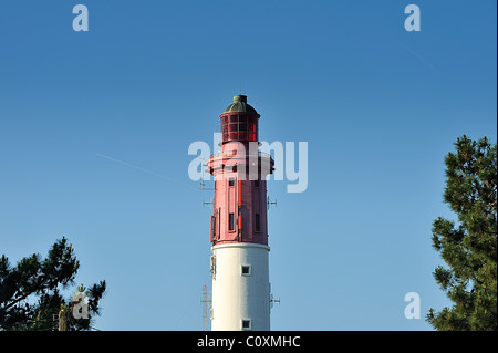 Leuchtturm von le Cap Ferret, Arcachon Bay, Bassin, Departement Gironde, Frankreich Stockfoto