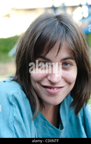Porträt einer jungen Frau Stockfoto