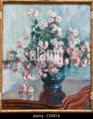 Chrysanthemen, 1882, von Claude Monet, Stockfoto