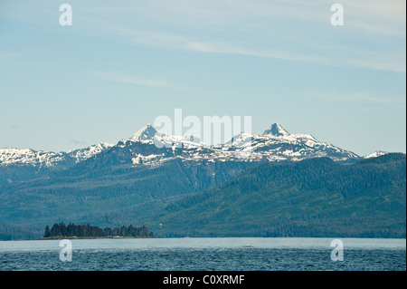 Alaska. Five Finger Islands Area of Frederick Sound, Tongass National Forest, Southeast Alaska. Stockfoto